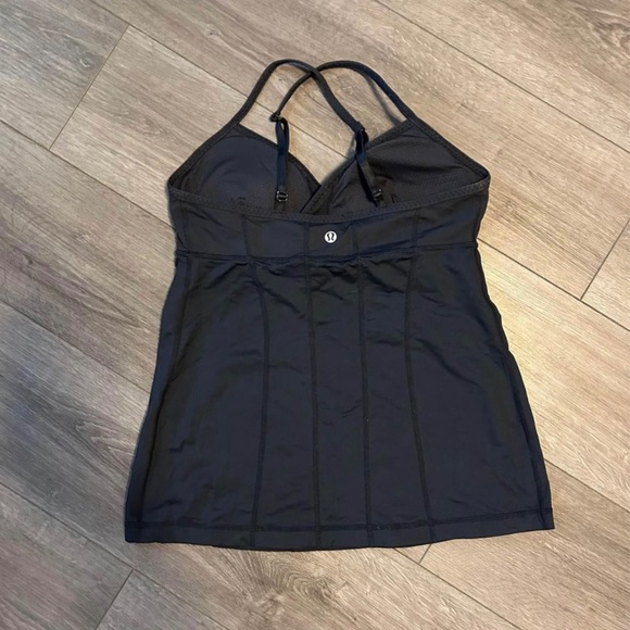 Lululemon black rehearsal tank - Picture 2 of 2